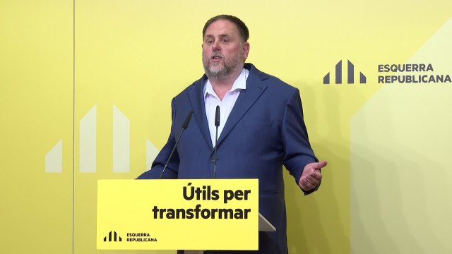 Junqueras: El mejor candidato en la defensa de intereses de Cataluña es Gabriel Rufián