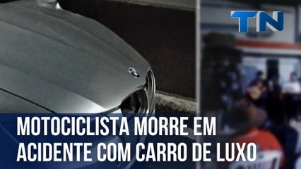 Motociclista morre em acidente com carro de luxo na Grande Vitória