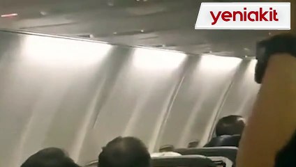 Uçakta slogan atan muhaliflere bakan Nebati'den cevap