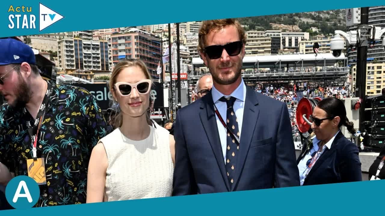 Pierre Casiraghi avec sa femme Beatrice, sublime en look Dior : couple glamour au Grand Prix de Mona