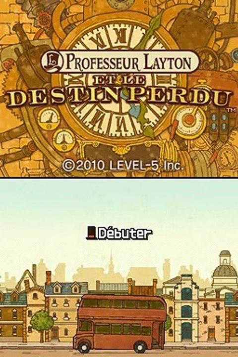 Professeur Layton et le Destin perdu online multiplayer - nds