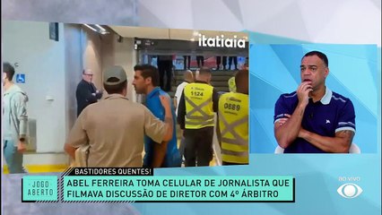 Debate Jogo Aberto: Abel Ferreira toma celular de jornalista; analistas comentam 29/05/2023 17:25:25