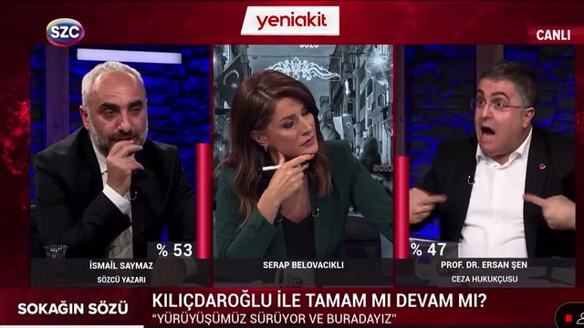 Ersan Şen'den Sözcü TV'ye tepki: Sen neden bahsediyorsun İsmail! Kapatın programı
