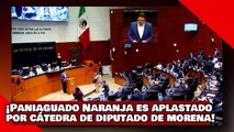 ¡VEAN! ¡Paniaguado Naranja es aplastado por gran cátedra de diputado de morena!