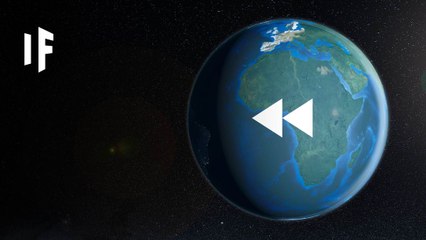 What If Earth Started Spinning Backwards?
