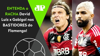 "Gente, a INFORMAÇÃO é de que o VESTIÁRIO do Flamengo está..." ENTENDA o RACHA David Luiz x Gabigol!