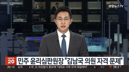 민주 윤리심판원장 "김남국 의원 자격 문제"
