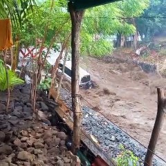 conductor de vehículo de salva de morir tras intensas lluvias en Nicaragua