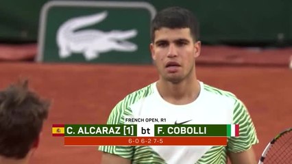 Скачать видео: Roland Garros Day Two Review – Alcaraz and Djokovic make lightning starts in bids for French Open glory