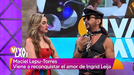 Maciel sorprende a Ingrid Leija  en Vivalavi