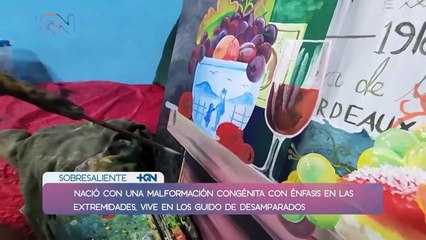 mqn-Artista costarricense pinta sus obras con la boca