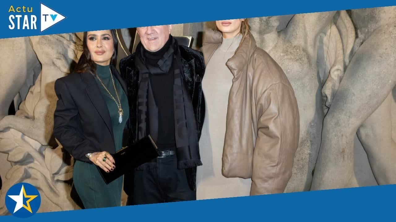 Mathilde Pinault : Exquise photo avec son père le milliardaire François-Henri, Salma Hayek salue "so