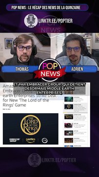 Un MMO Seigneur des Anneaux par Amazon Games annoncé