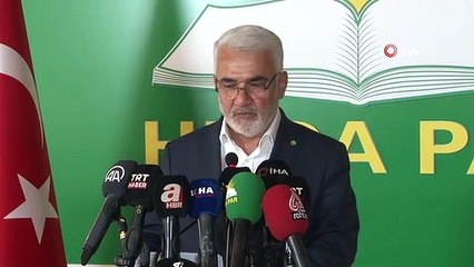 HÜDA PAR Genel Başkanı Yapıcıoğlu: 'AK Parti listelerinden 4 aday gösterdik ve hepsi seçildiler'