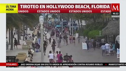Se registra tiroteo en Hollywood City, Florida; reportan varios heridos