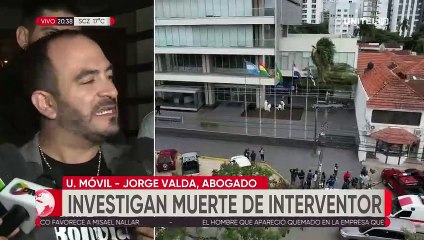 Familia del interventor pedirá medidas cautelares a la CIDH; Valda cree que se trató de un asesinato