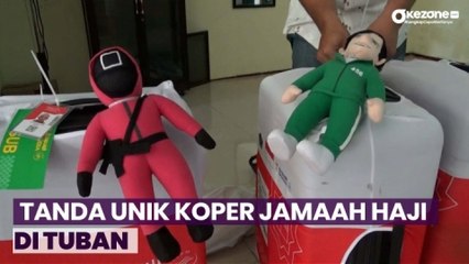 Gantungan Koper Unik Jamaah Haji di Tuban, Sandal Jepit hingga Boneka jadi Penanda