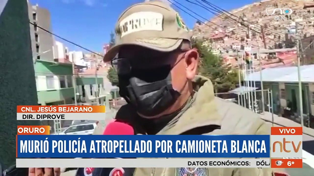 Efectivo que fue atropellado por vehículo indocumentado falleció