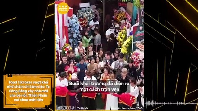 Food TikToker vượt khó nhờ chăm chỉ làm việc: Tạ Công Bằng xây nhà mới cho bà nội, Thiện Nhân mở shop mặt tiền