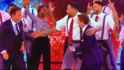 Ant McPartlin BGT fall live on TV - what happened