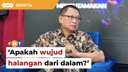 ‘Apakah wujud halangan dari dalam?’, Puad soal lewat tubuh RCI buku Thomas