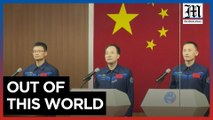 China sends first civilian into space