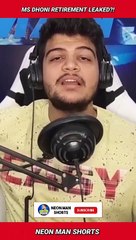 MS Dhoni Retirement LEAKED?! | MS Dhoni CSK IPL 2023 News Facts | Total Gaming Dhoni News #shorts