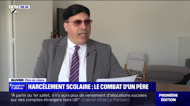 Le père d'une collégienne victime de harcèlement scolaire implore le gouvernement d'agir