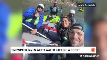 Snowpack gives whitewater rafting business a boost in the West