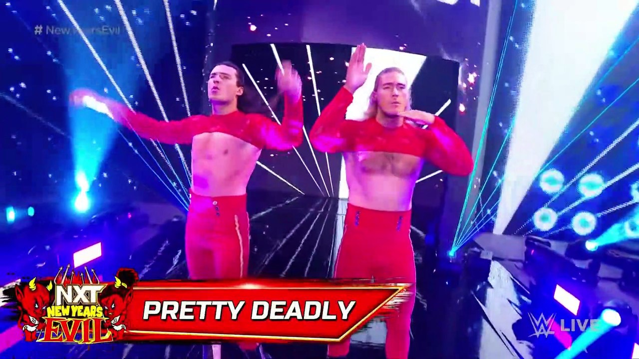 Pretty Deadly Entrance with new theme song: WWE NXT New Year's Evil 2023