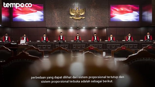 Polemik Putusan MK, Beda Sistem Proporsional Tertutup dan Terbuka?