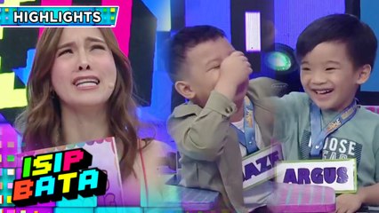 Argus and Jaze like Jackie's acting | Isip Bata