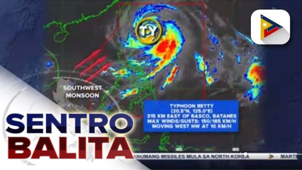 Mga pag-ulan, nararanasan sa Batanes, Babuyan Islands, bahagi ng Cagayan