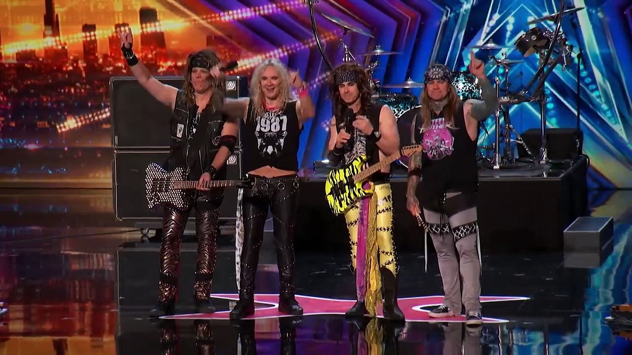 "Steel Panther Unleashes Epic 'Eyes of a Panther' Performance on AGT
