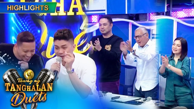 Jhong and Vhong get a standing ovation from TNT Hurados | Tawag Ng Tanghalan Duets