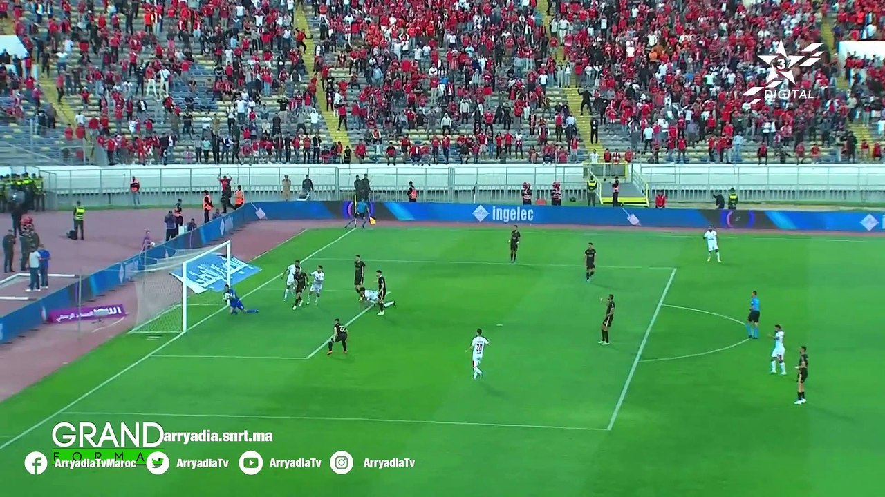 الوداد الرياضي يفوز على حساب ضيفه المغرب التطواني