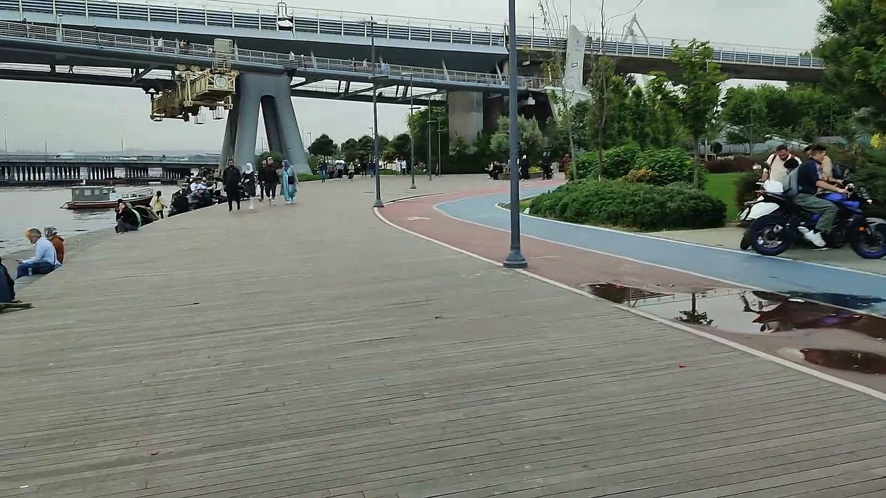 İstanbul'da genel olarak görünüm.