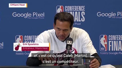 Heat - Spoelstra : "Caleb Martin ? Il a été incroyable"