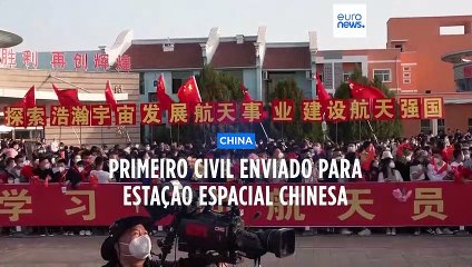 China já enviou o primeiro astronauta civil para o espaço