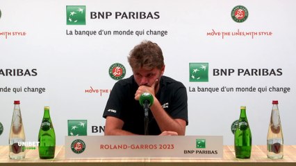 Roland-Garros 2023 - Stan Wawrinka : "Malgré la très belle carrière que j'ai, je ne vis pas dans le passé"