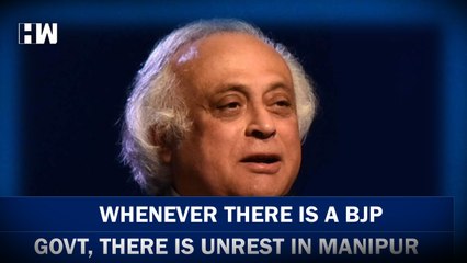 "Whenever there is a BJP Govt,There Is Unrest In Manipur": Congress| Jairam Ramesh| Modi | Amit Shah