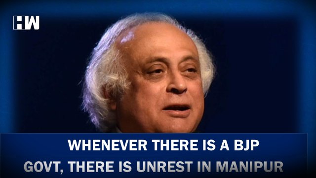 Whenever there is a BJP Govt,There Is Unrest In Manipur : Congress| Jairam Ramesh| Modi | Amit Shah