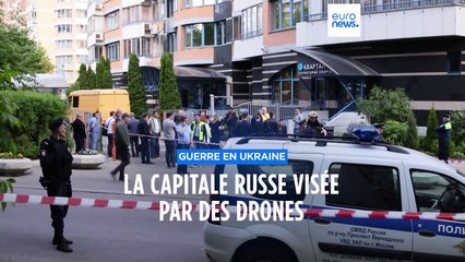 Moscou attaquée par des drones, dégâts "mineurs" mais pas de victimes (maire)