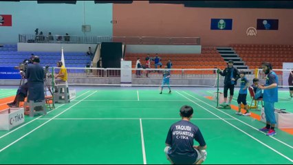 KABİL - Afgan gençler, TİKA sponsorluğunda Afganistan Badminton Milli Takımı'na girmek için mücadele ediyor