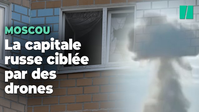 Moscou attaquée par des drones, dégâts mineurs mais pas de victimes