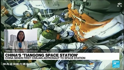 China Sends First Civilian to Space Station 🚀