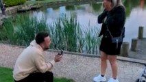 Man proposes to the love of his life *Heartfelt wedding proposal*
