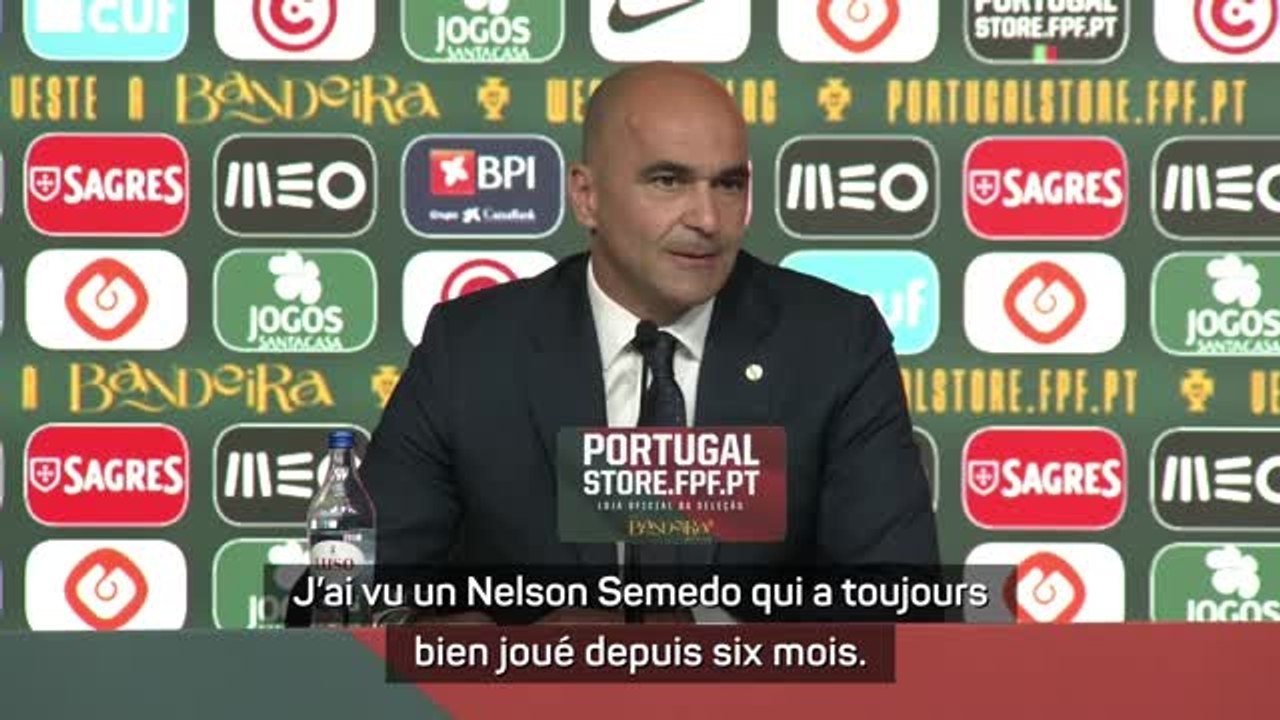 Portugal - Martinez : "João Cancelo jouera à gauche"