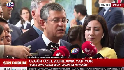 CHP’li Özgür Özel: Partimize yüklenen sorumluluğa göre hareket edeceğiz