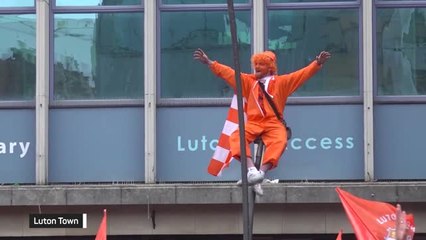 Championship - Luton Town célèbre ses héros et sa montée en Premier League